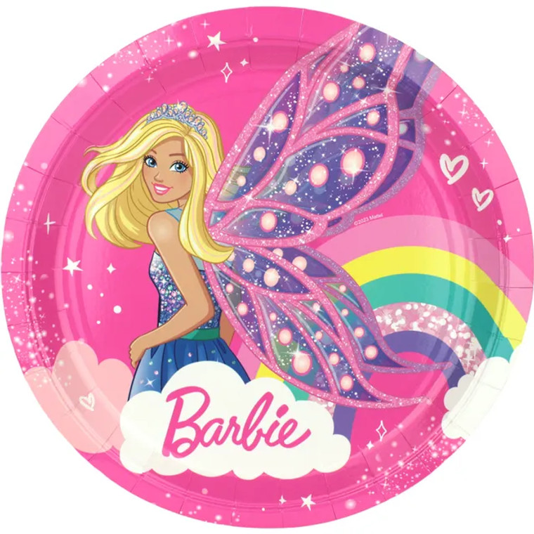 Barbie Plate Pack of 8