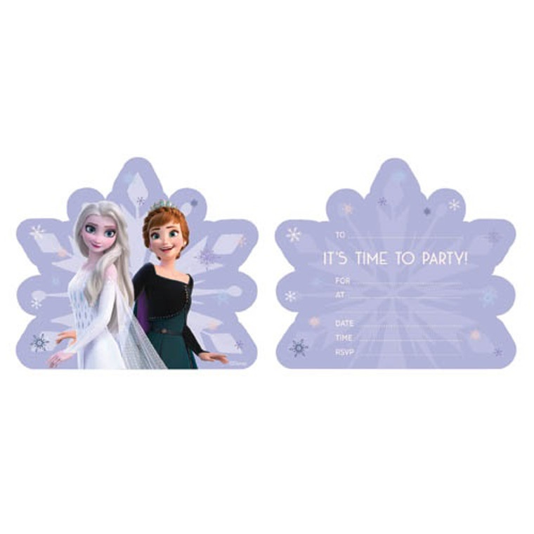 Disney Frozen Invitation Pk 8