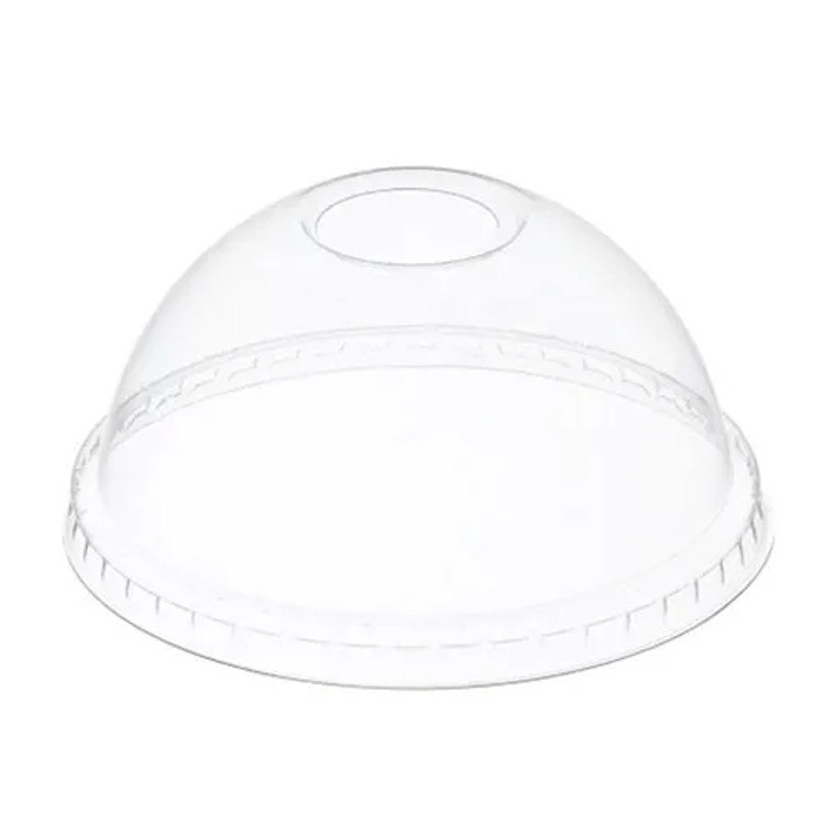 92mm PET Dome Lid PK50