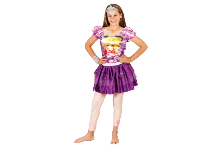 Disney Rapunzel Princess Kids/Girl Top Dress Up Party Costume