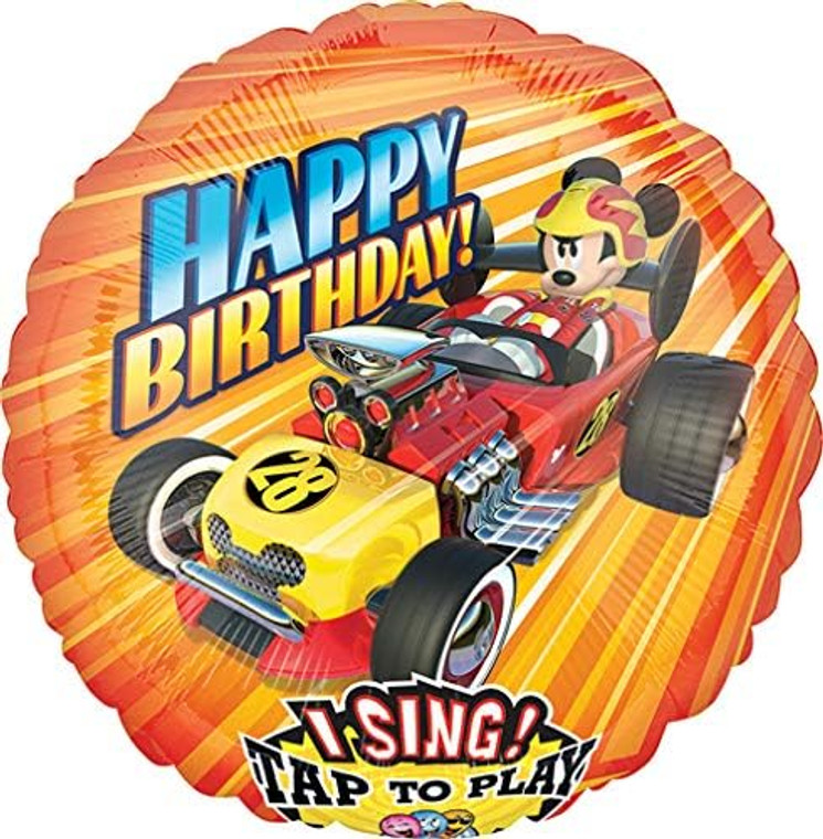 Happy Birthday Mickey Sing-A-Tune Balloon 71cm