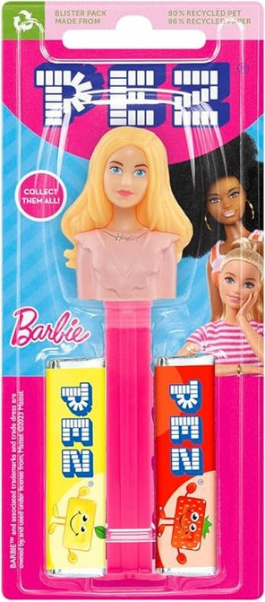 Pez Dispenser Barbie 17g - Assorted