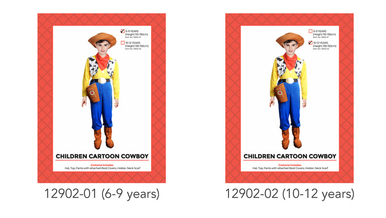 CHILDREN TOY COWBOY COSTUME