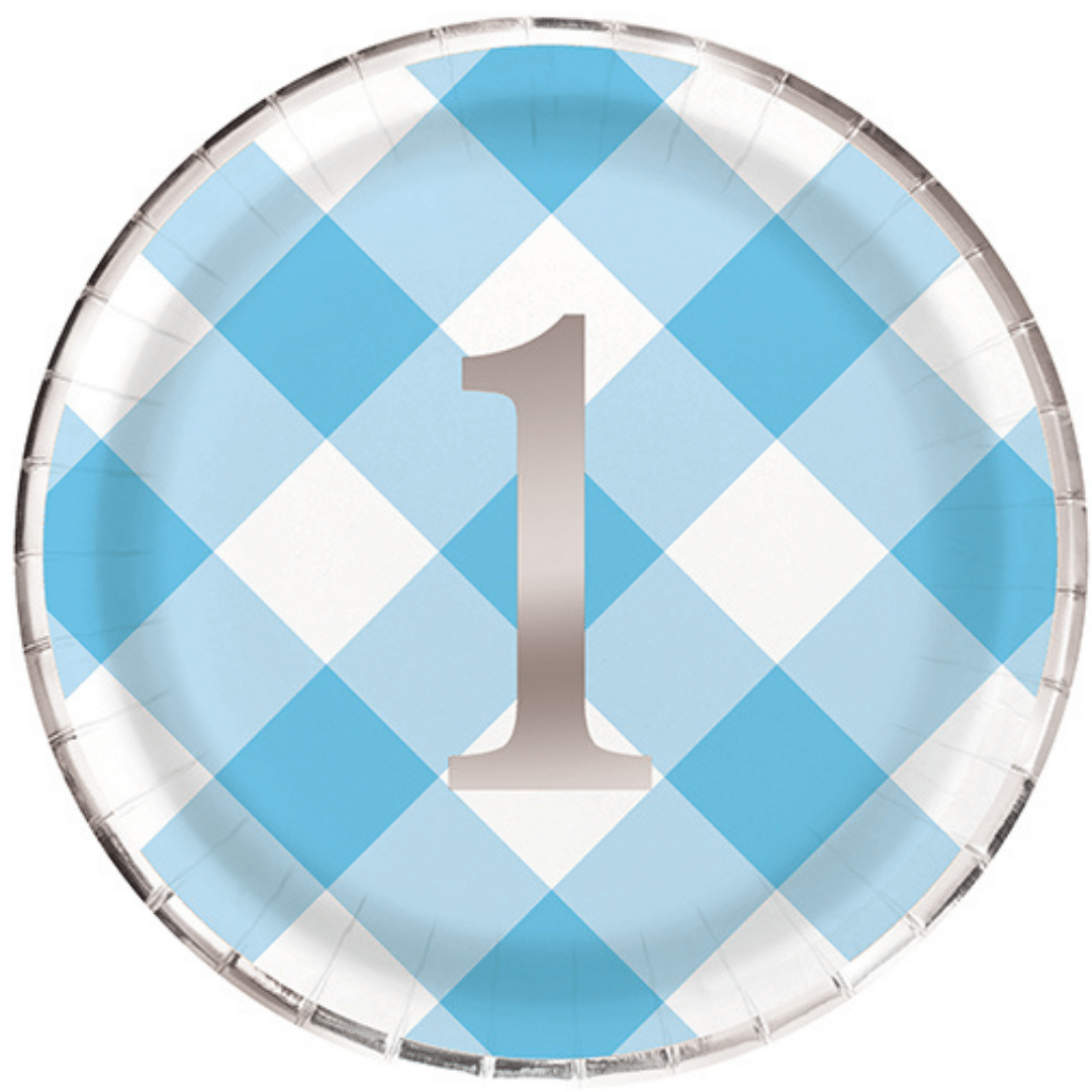 Blue Gingham Blue Gingham