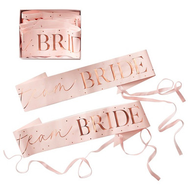 ginger ray bridesmaid sash