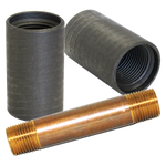 Domestic Red Brass Nipples