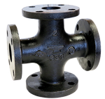 150 lb. Ductile Iron Flngd Bull Head Tee