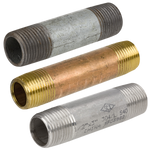 Sch. 40 Welded Carbon Stl Nipple Single Run Assort
