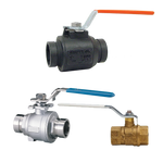 2pc Brass BV, Lead Free, Std. Port, 400 PSI CWP