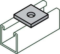 AS619-3/8   EG SQUARE WASHER