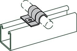 AS1450 5/8 EG 1 HL OD TUBE CLAMP