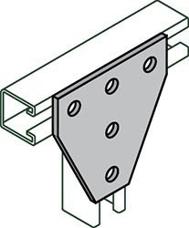 AS854 EG 5 HOLE FLAT CONNECTION
