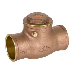 9192 2-1/2 CXC SWING CHECK VALVE BRASS