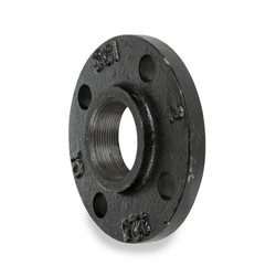 11/2 BLACK DUCTILE IRON 150 FF THREADED FLANGE