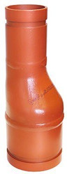 R-2 3X1  S40 GALVANIZED GROOVED ECCENTRIC REDUCER