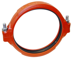 7401 6 PAINTED T FG GASKET RIGID COUPLING