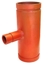 T-2 5x4      S40 GROOVED TEE