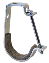005FG 3 ZINC PLATED FELT-LINED J HANGER