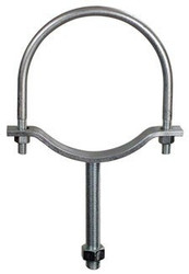 191 6 BLACK PIPE SADDLE W/BOLT