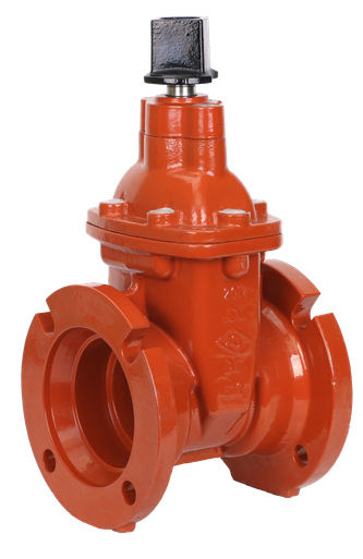 15MN 8 RESILIENT WEDGE GATE VALVE DUCTILE IRON 