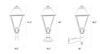The Coachman European Style Outdoor Gas Lantern
