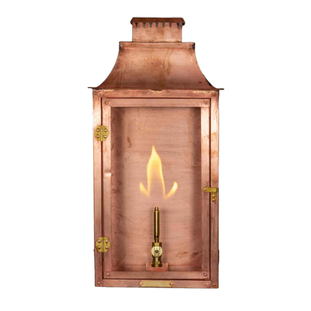 The Kyro Copper Gas Lantern - Midsize | American Gas Lamp Works