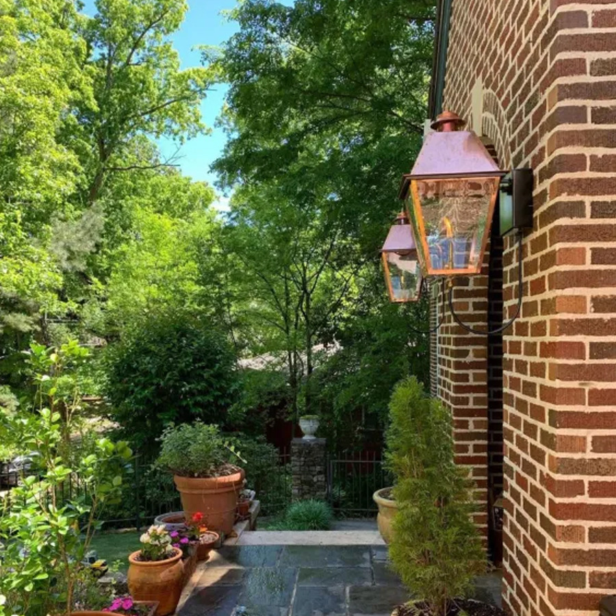 The Atlas Copper Lantern - Midsize | American Gas Lamp Works