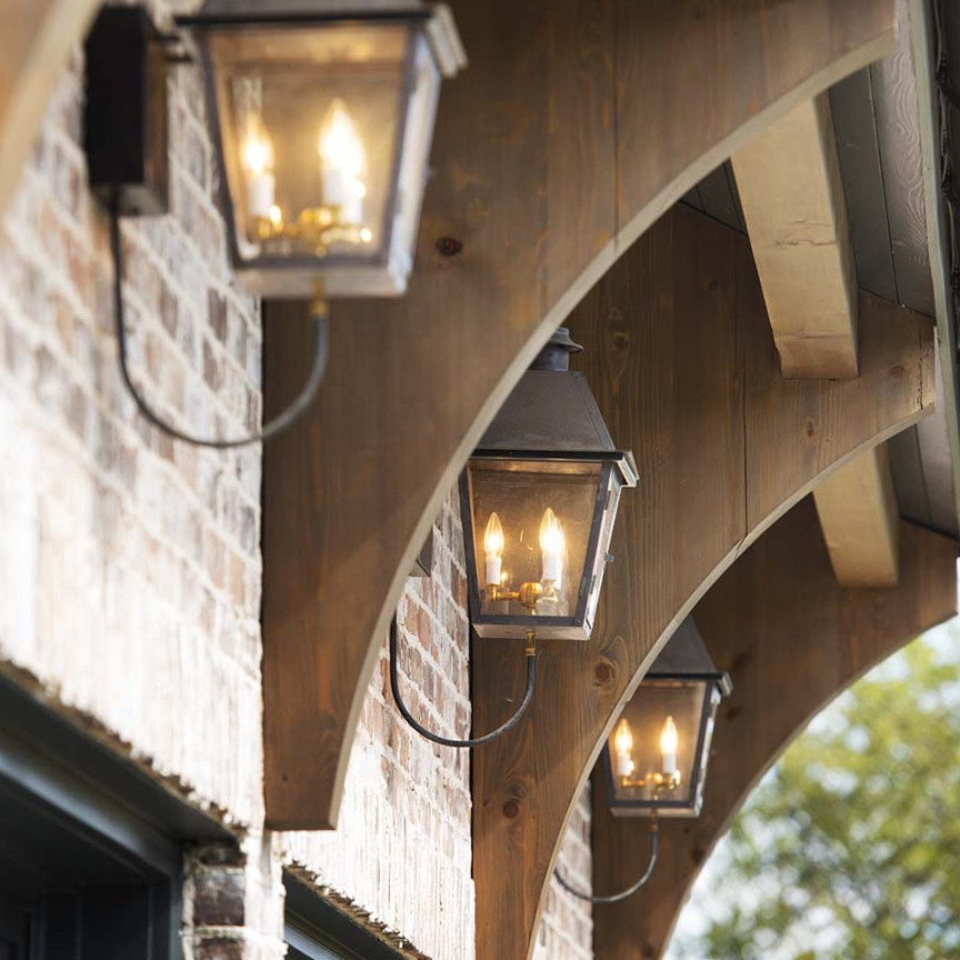 The Atlas Copper Lantern - Midsize | American Gas Lamp Works