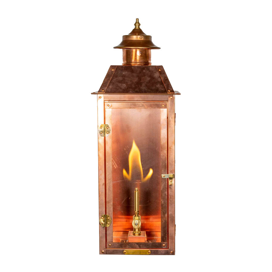 The Vulcan Copper Lantern - Midsize | American Gas Lamp Works