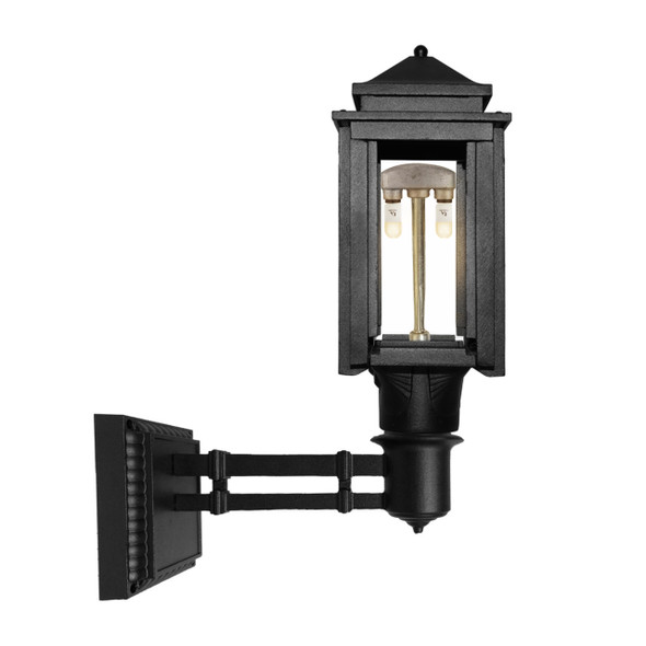 The Craftsman Gas Lamp & Electric Light