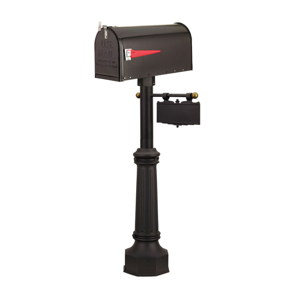 Dual Box, Fluted Post | American Gas Lamp Works