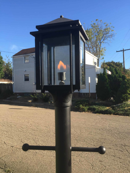 The Craftsman Gas Lamp & Electric Light