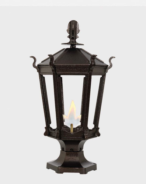 The Gothic Gas Lamp & Electric Light