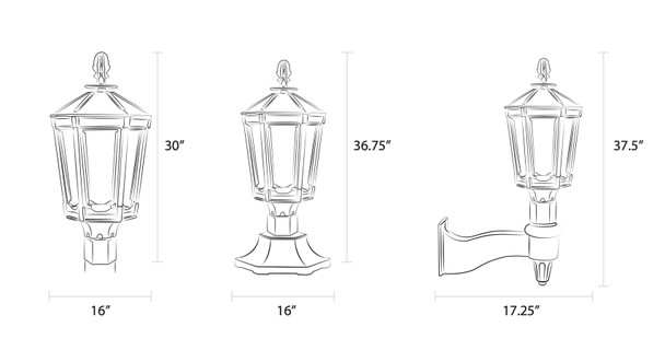 The Grand Vienna Gas Lamp & Electric Light