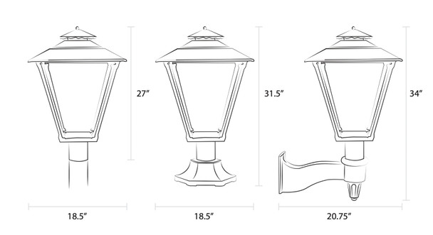 The Old Allegheny Gas Lamp & Electric Light