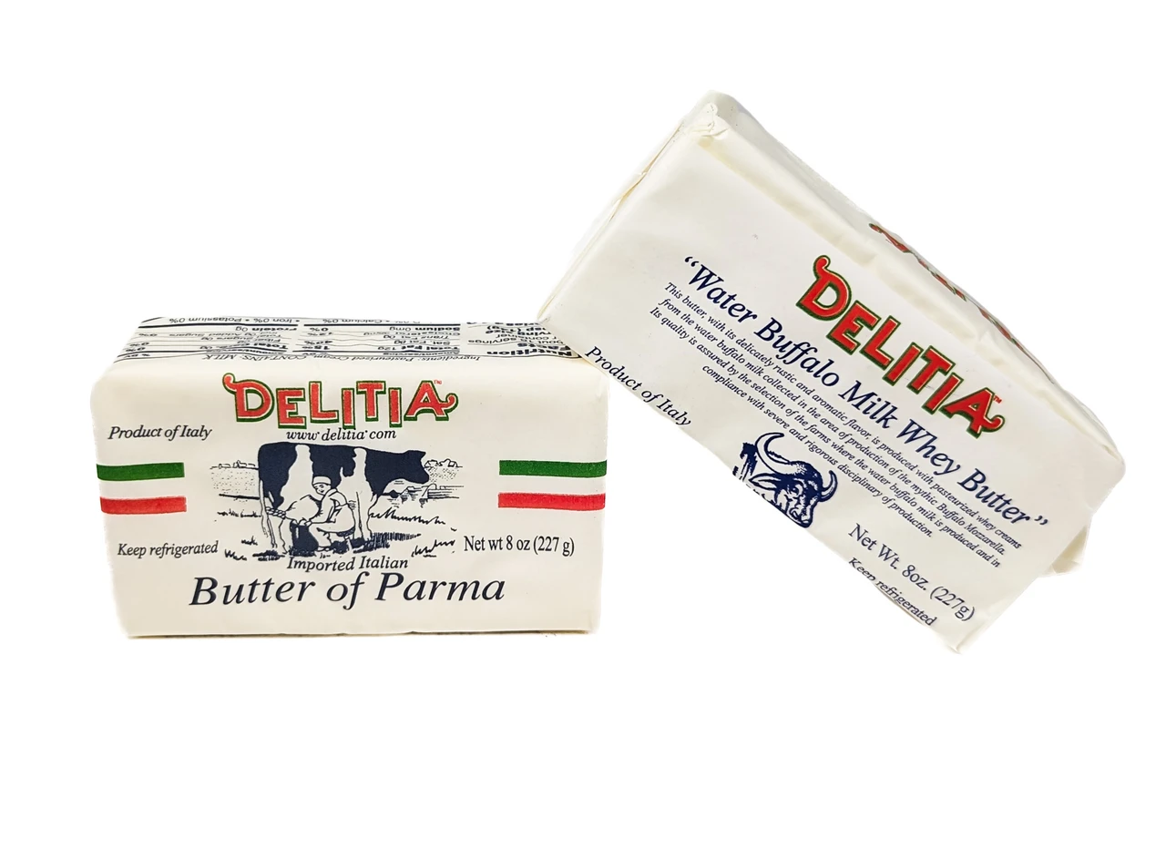 Delitia - Water Buffalo Milk Whey Butter and Butter of Parma 8 oz