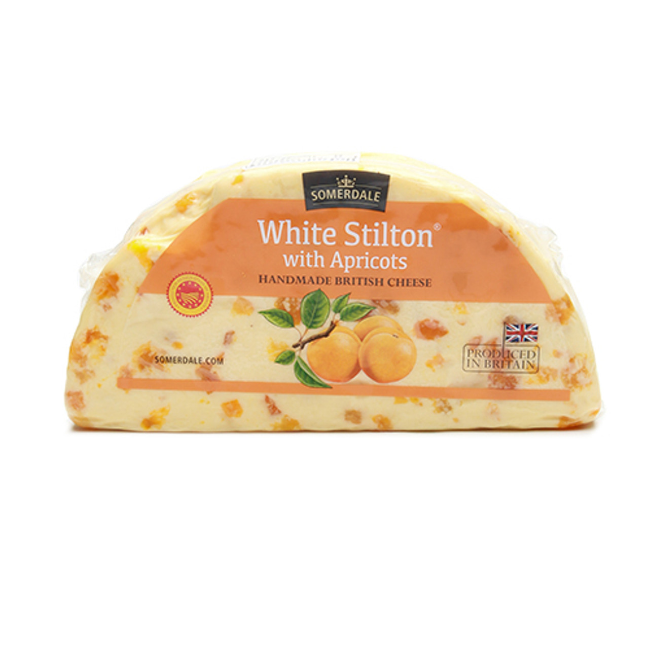 White Stilton With Apricots - CheeseDelicatessen.com