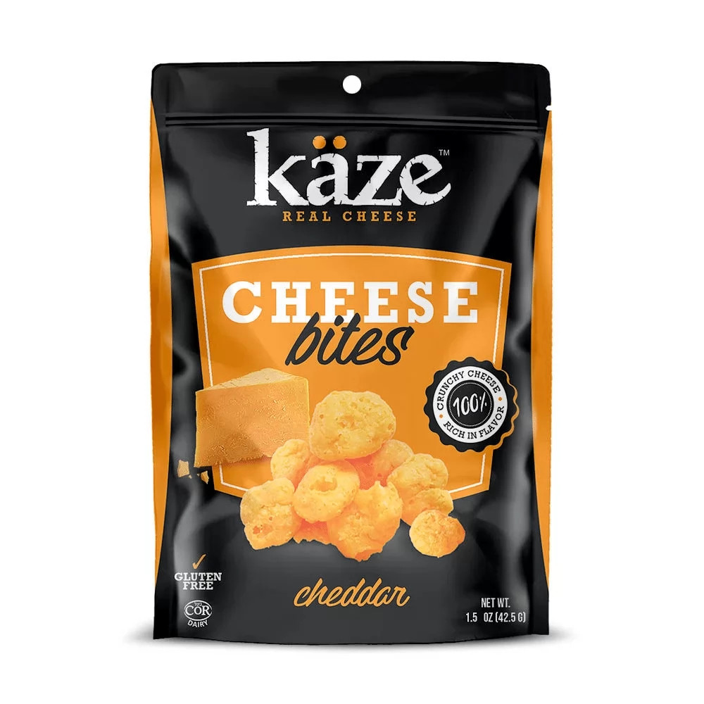 kaze Kaze Cheese Bites Cheddar 1.5 oz