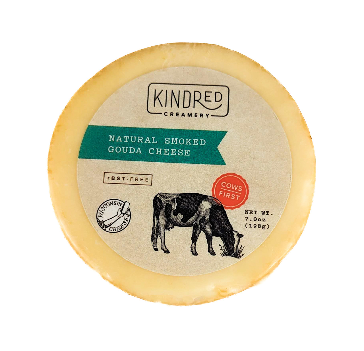 Kindred Creamery Natural Smoked Gouda 7 oz