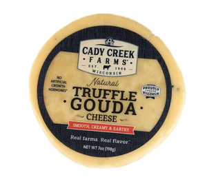 Cady Creek Farms Truffle Gouda - Front View