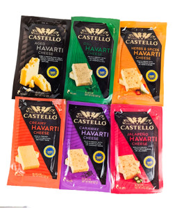 Castello - Havarti with Set of 6 Flavors 7 oz - Front View