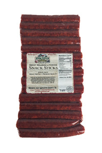 Stoltzfus Meats Snack Sticks Sweet Bologna With Cheese - Front View Stoltzfus Meats Snack Sticks Sweet Bologna With Cheese - Front View