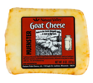 Natural Valley - Muenster Goat Cheese 8 oz - Front View