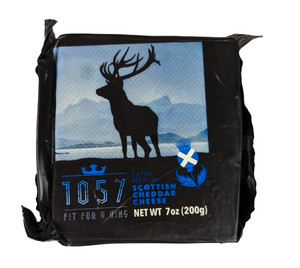 1057 - Extra Mature Scottish Cheddar Cheese 7 oz - Front View