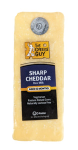 The Cheese Guy - Sharp Cheddar Raw Milk 6.4 oz - Front View