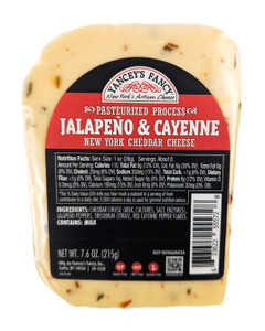 Yancey's Fancy Jalapeno & Cayenne Cheddar 7.6 oz - Front View