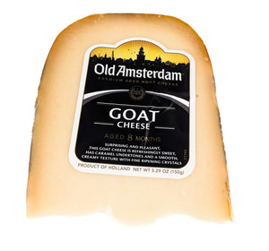 Old Amsterdam - Goat Cheese 5.29 oz - Front View Old Amsterdam - Goat Cheese 5.29 oz - Front View