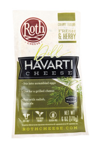 Roth - Dill Havarti Cheese 6 oz - Front View