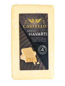 Castello - Aged Havarti Large Chunk 3.5lb - Front View