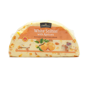 WHITE STILTON WITH APRICOTS